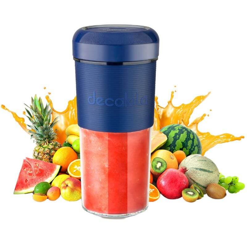 Decakila USB Blue Portable Cordless Blender 300ml 50W – KMJB012L