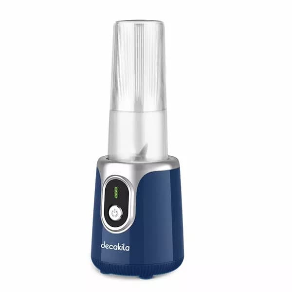 Decakila Cordless Stand Blender 500ml 120W , 4 dladed Stainless Steel and 1 Cup Lid