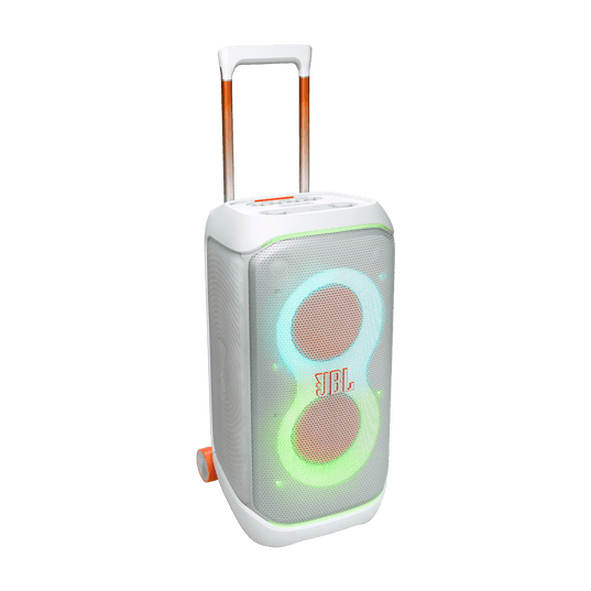 JBL PartyBox Stage 320 Portable Party Speaker with Light Show-White