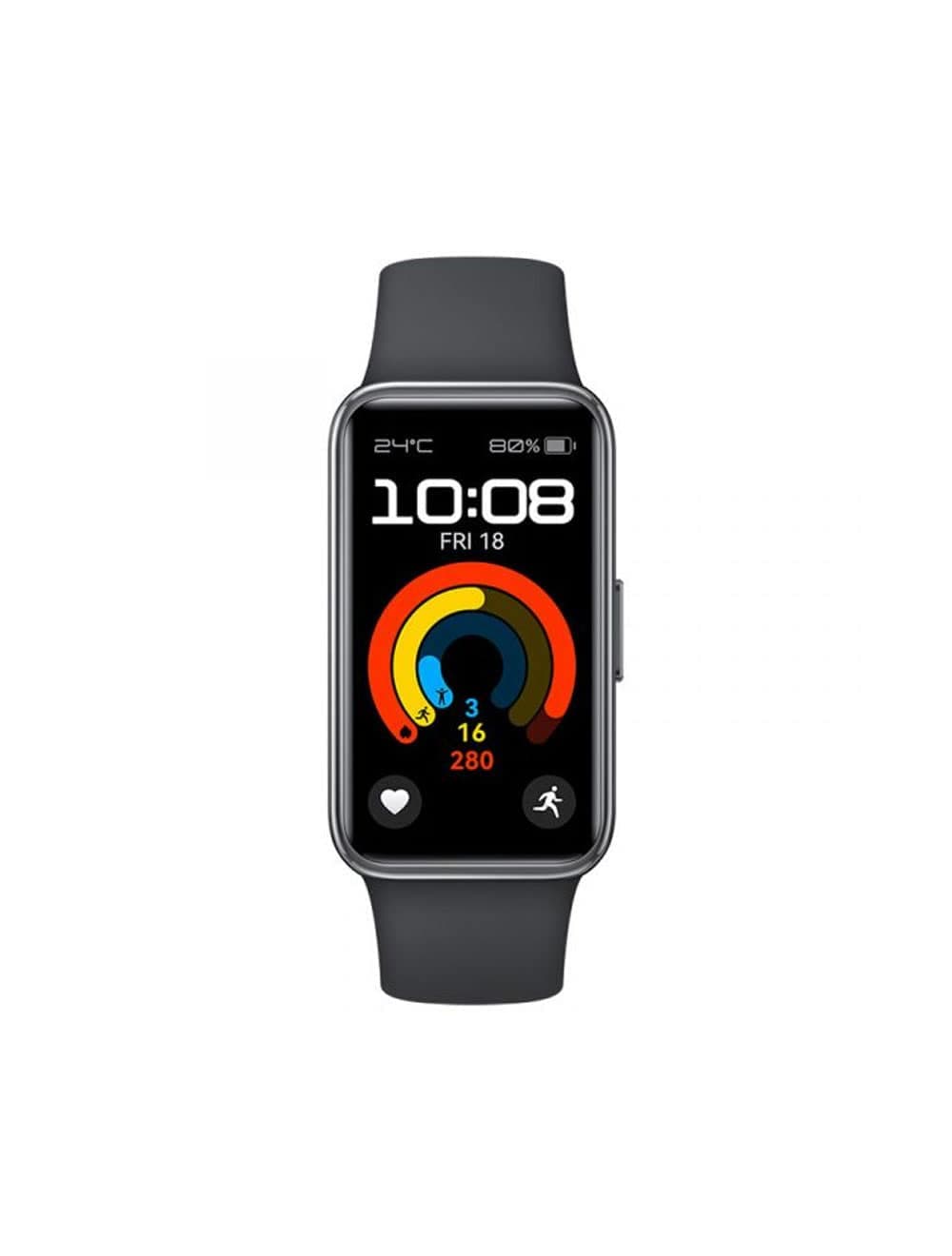 HUAWEI Band 9 Starry Black Fluoroelastomer Strap