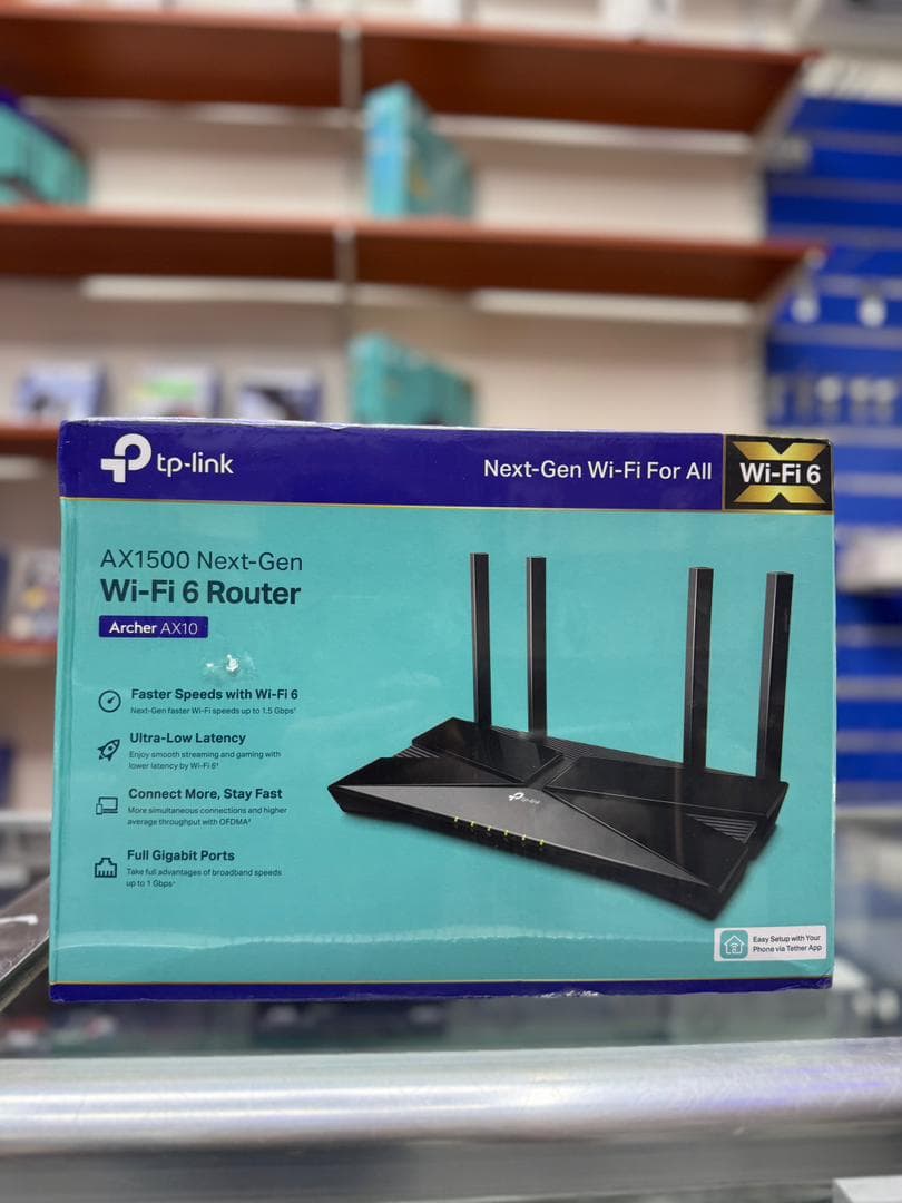 TP-Link AX1500 Smart WiFi 6 Router Archer AX10