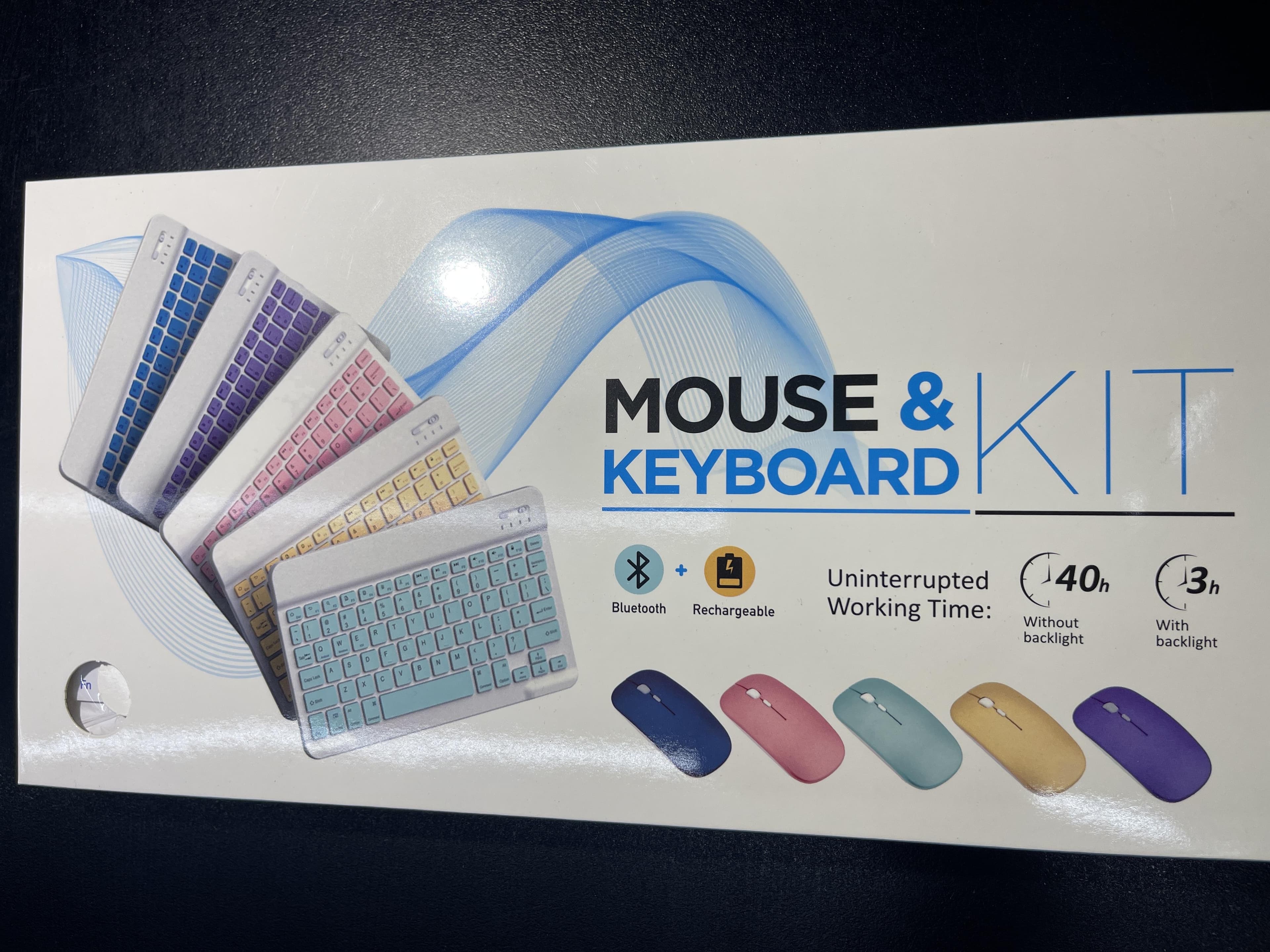 Mouse & Keyboard Kit Bluetooth