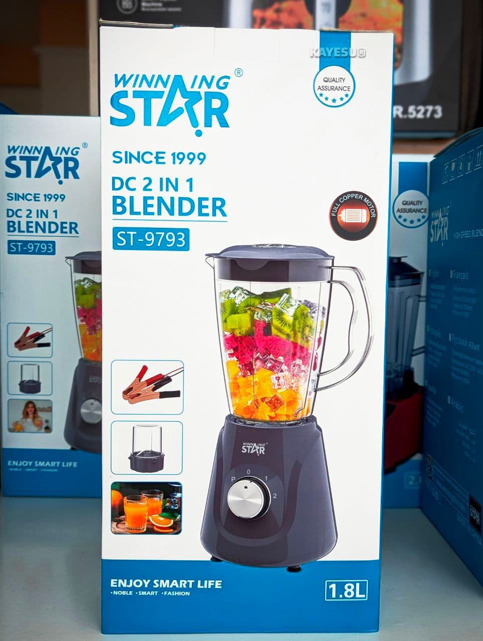 Winning Star DC 2 in 1 Blender ST-9793