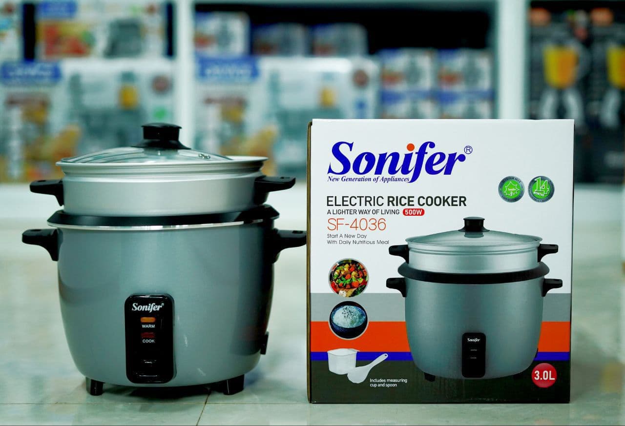 Sonifer SF-4036 Portable 3L Electric Rice Cooker