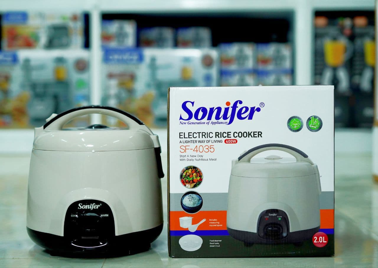 Sonifer SF-4035 Easy Carry 2 Liter Electric Rice Cooker