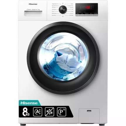 Hisense Washing Machine 8kg Front Load WFQP8012VMS