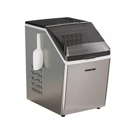 Nikai Ice Maker 3.2L Tank 24 Ice Cubes Per Cycle 1.3Kg Storage NIM3412A