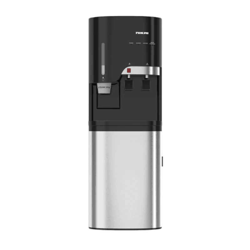 Nikai Bottom Loading Water Dispenser 2 Tap 16L 420W Stainless Steel Tanks Child Lock NWD5000BSS