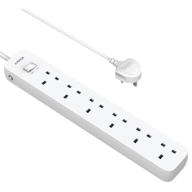 ANKER 6 AC Outlet Power Strip A91F3K21 – 6-Outlet