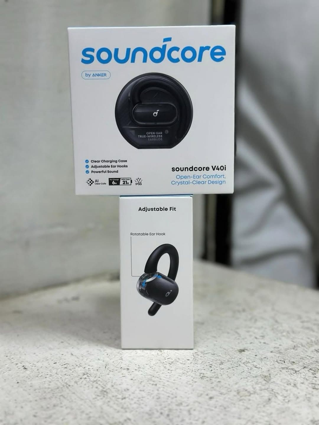 Soundcore V40i Open-Ear Headphones with Lidless Case