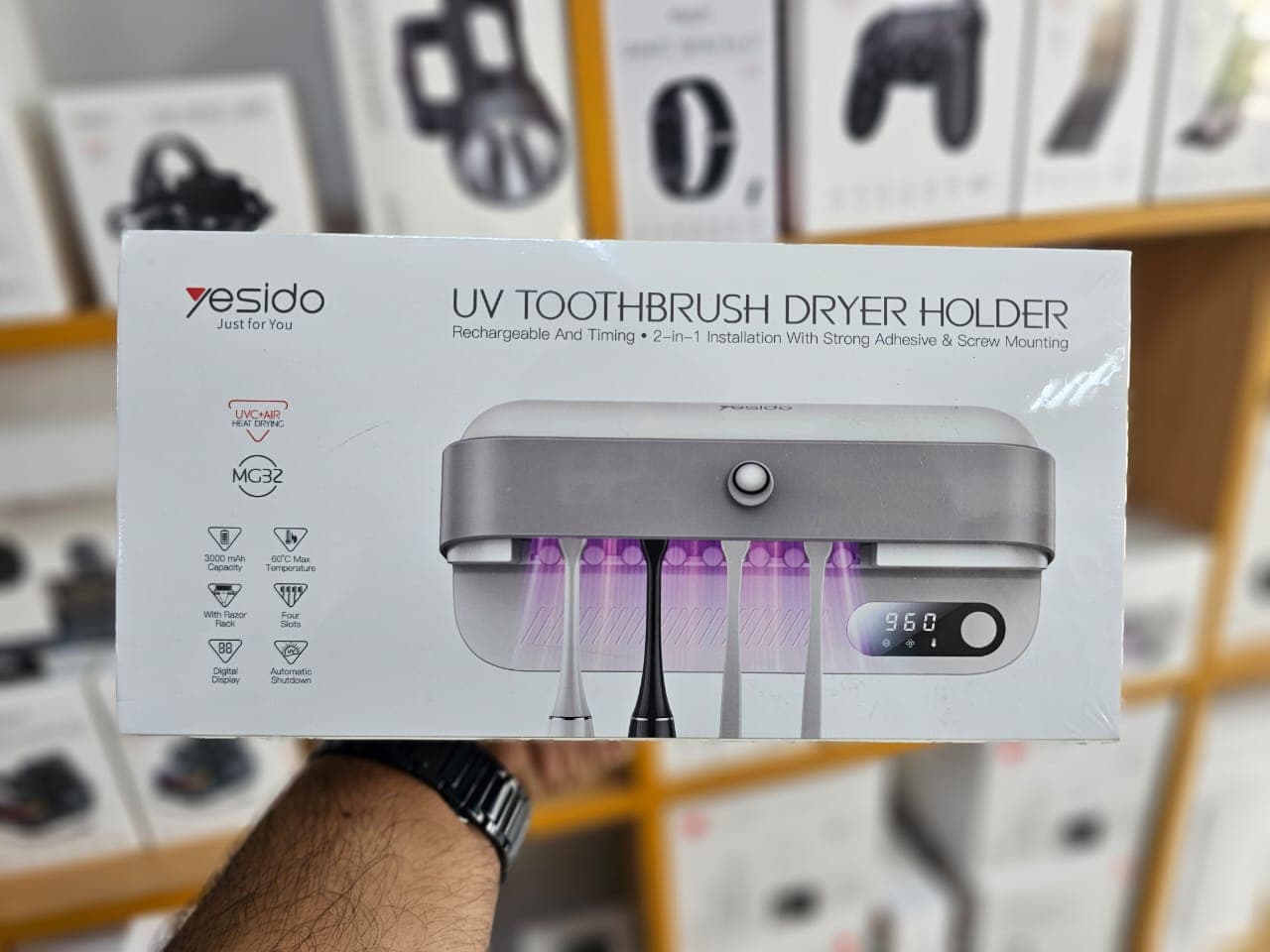 Yesido MG32 Smart UV Toothbrush Sterilizator and Dryer