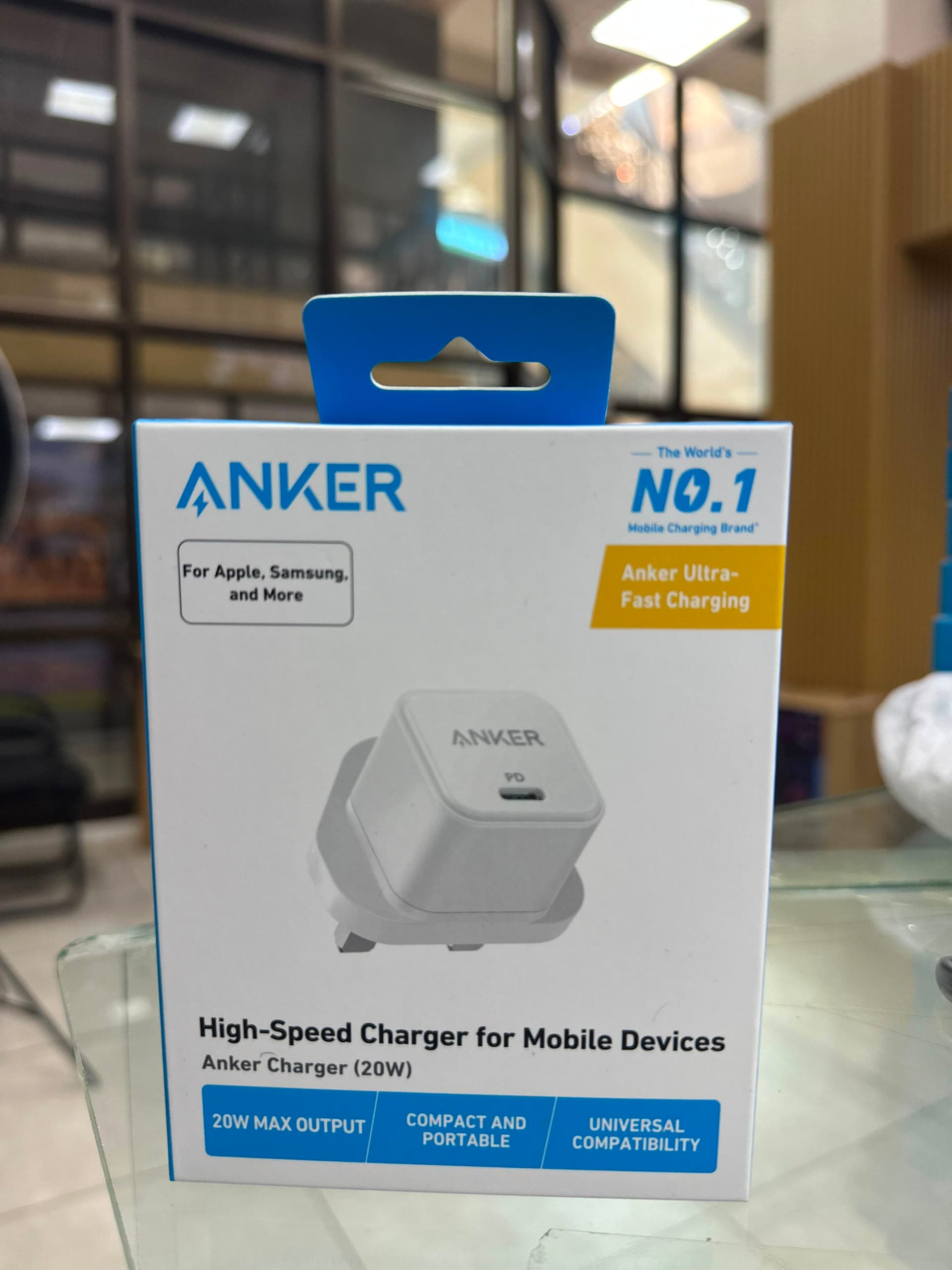 Anker PowerPort III 20W Cube Fast Charger (USB-C)
