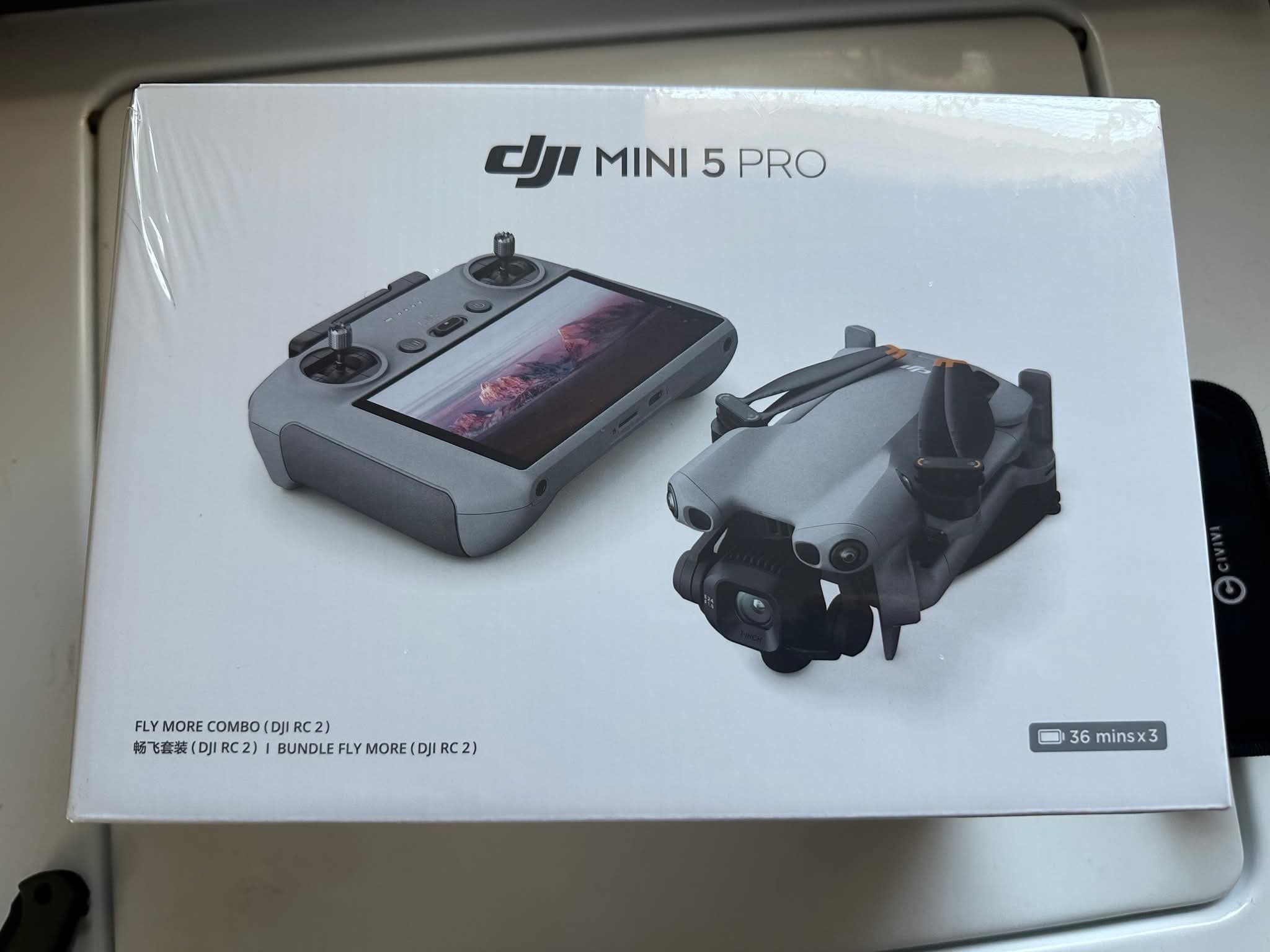 DJI Mini 5 Pro Fly More Combo (DJI RC 2) - 1-Inch Sensor Ultra-Light Drone