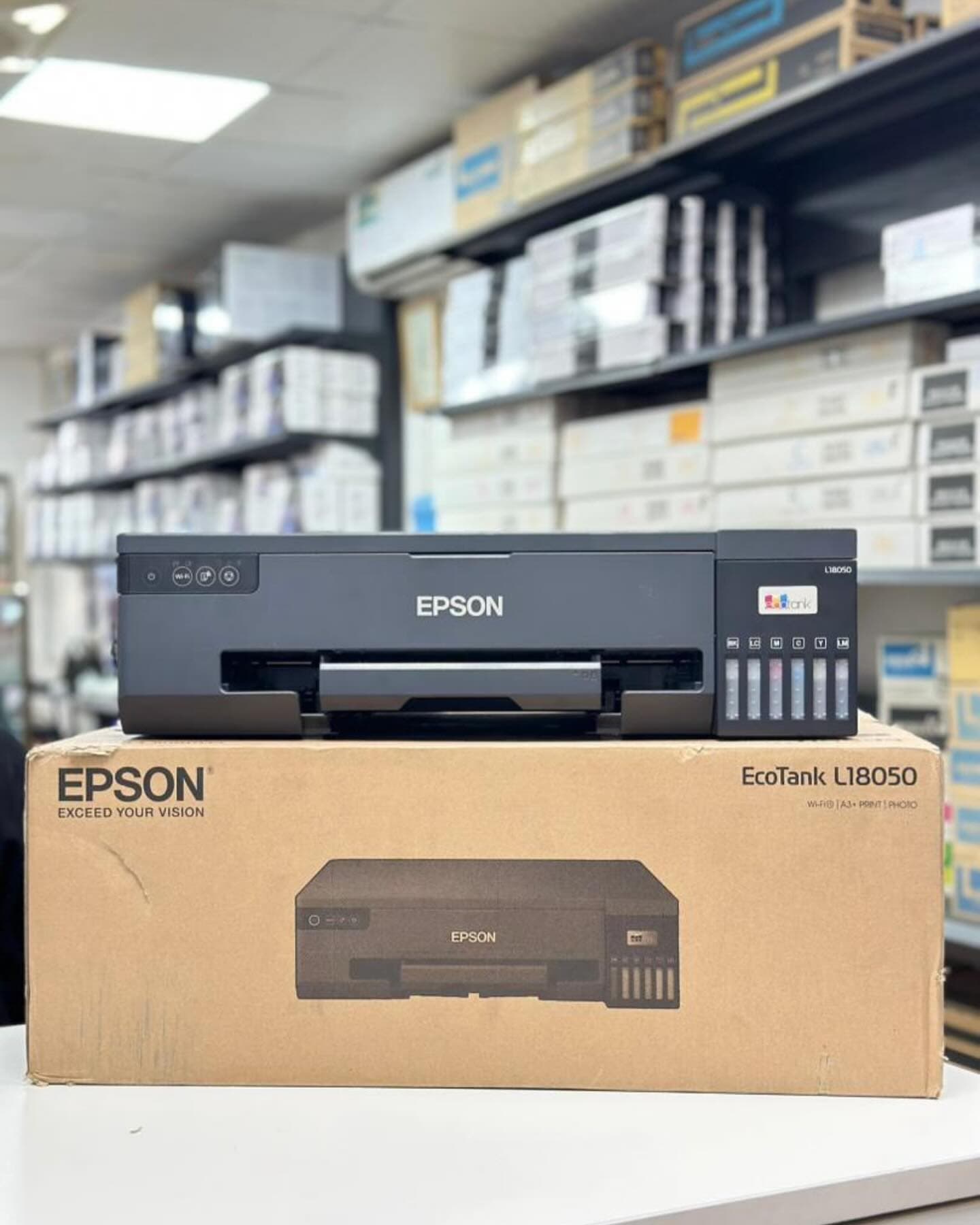 Epson EcoTank L18050 A3+ 6-Color Wireless Photo Printer