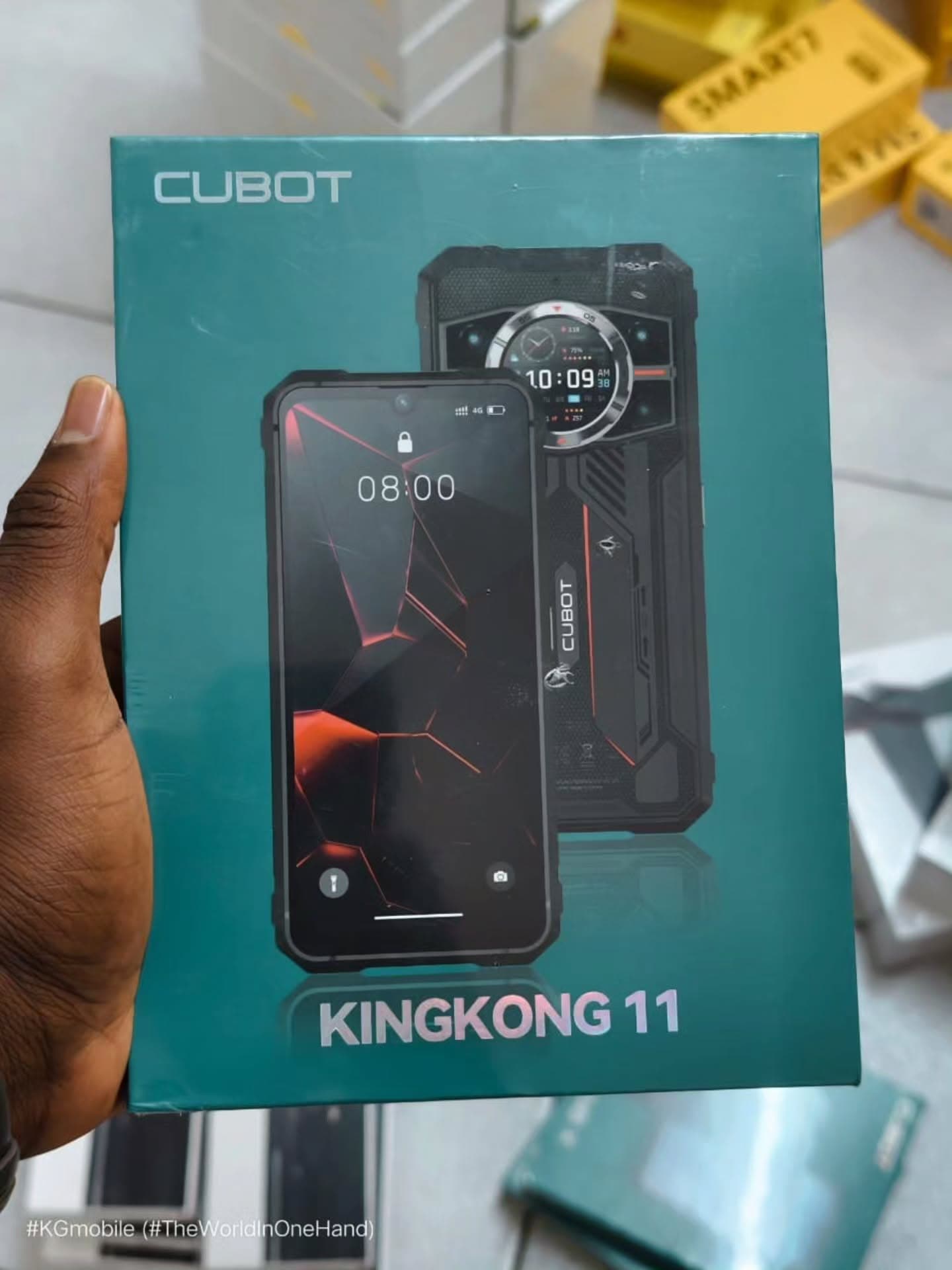 Cubot KingKong 11 5G Rugged Smartphone (16GB RAM, 256GB ROM, 10200mAh, 108MP)