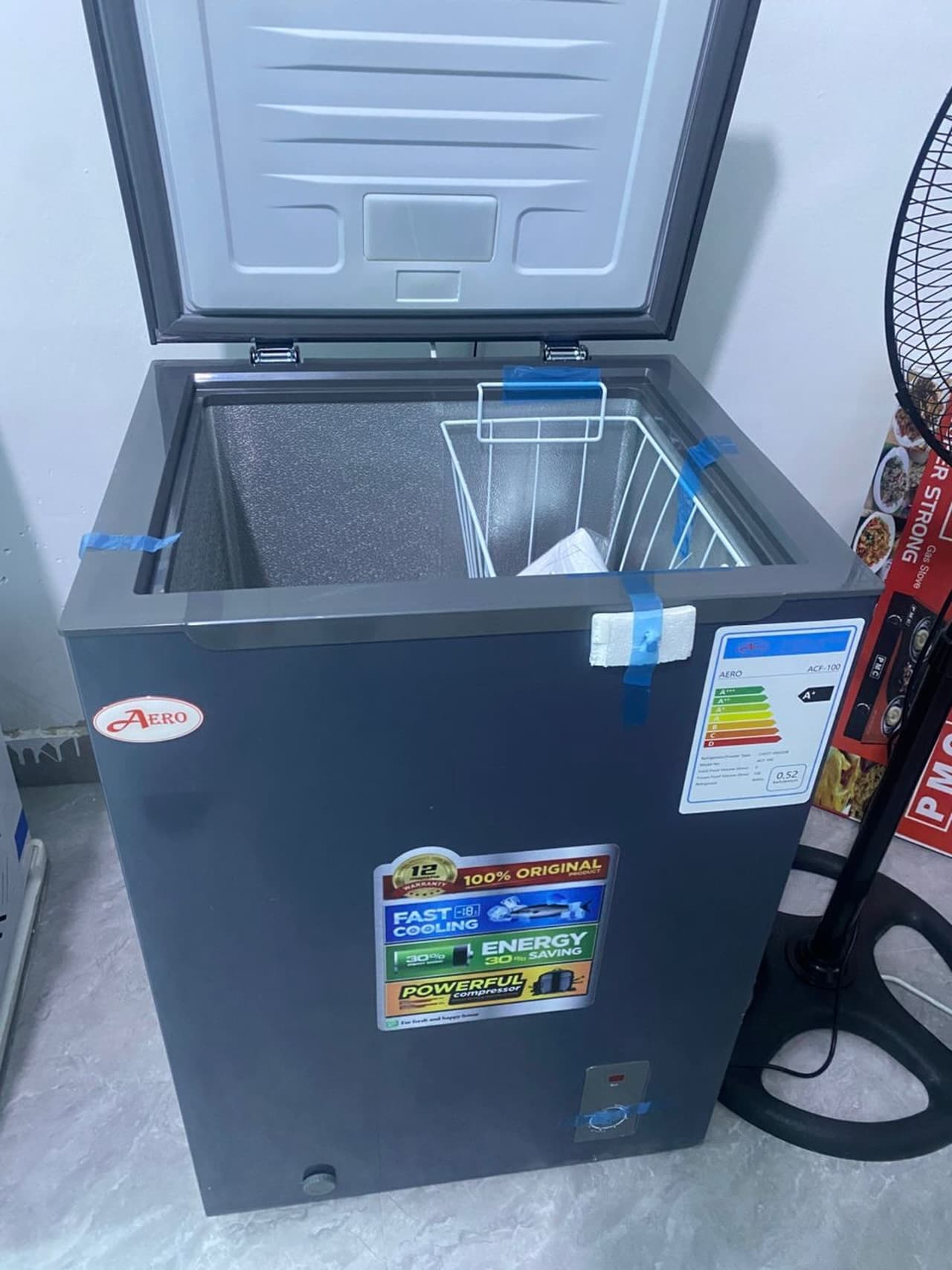 Aero 100L Chest Freezer Deep Fresh & Energy Efficient