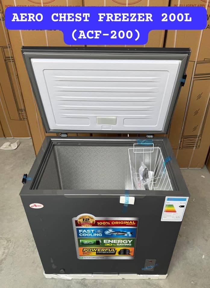 Aero 200L Chest FreezerPowerful Compressor & Large Storage
