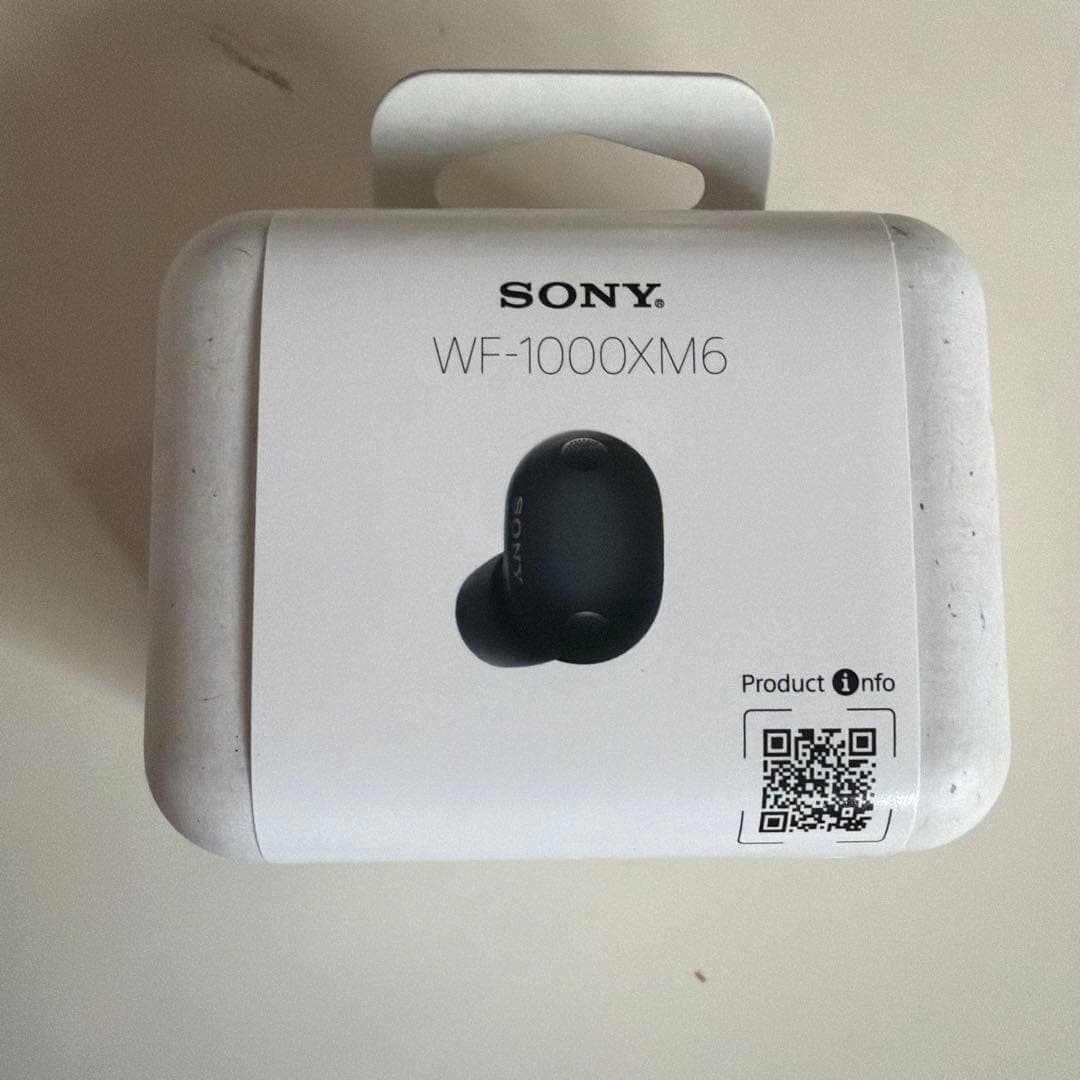 Sony WF-1000XM6 Wireless Noise Cancelling Earbuds – Hi-Res LDAC, Multipoint, IPX4