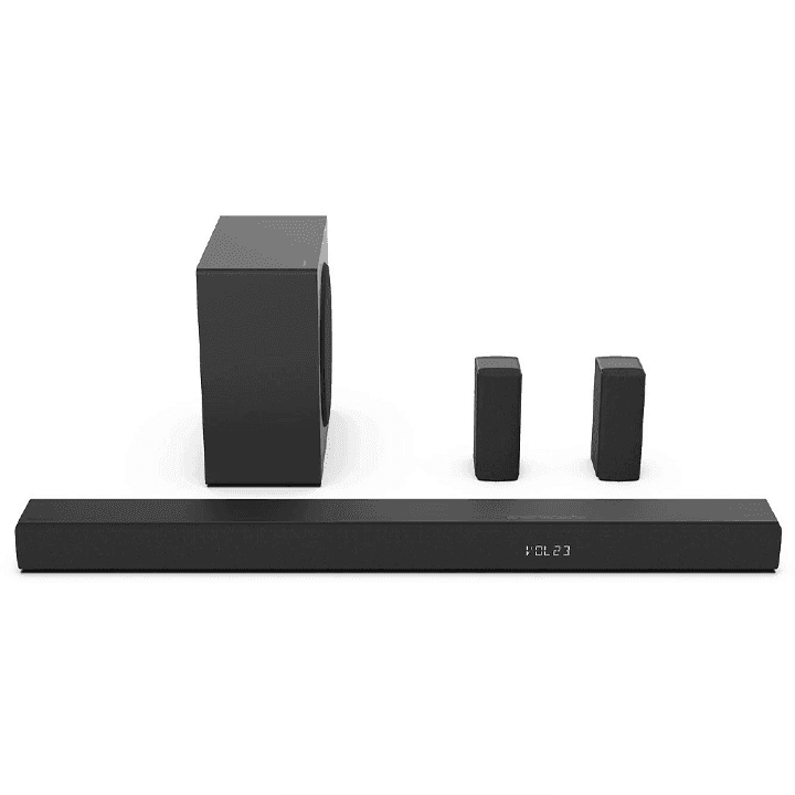Hisense AX5100Q 580W 5.1 Channel Dolby Atmos Soundbar with Wireless Subwoofer