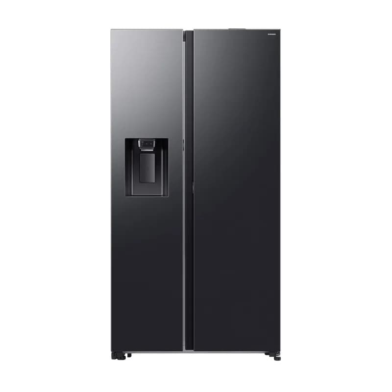 Samsung RS80F65J3FUT 634L Side by Side Refrigerator Black DOI with Water and Ice Dispenser