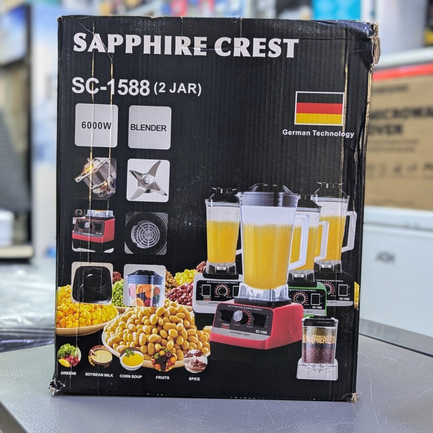 Sapphire Crest SC-1588 6000W Multifunction Blender