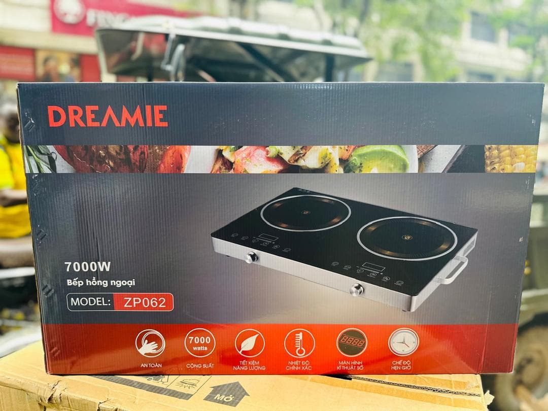 Dreamie ZP062 7000W Double Electric Infrared Cooker Hot Plate
