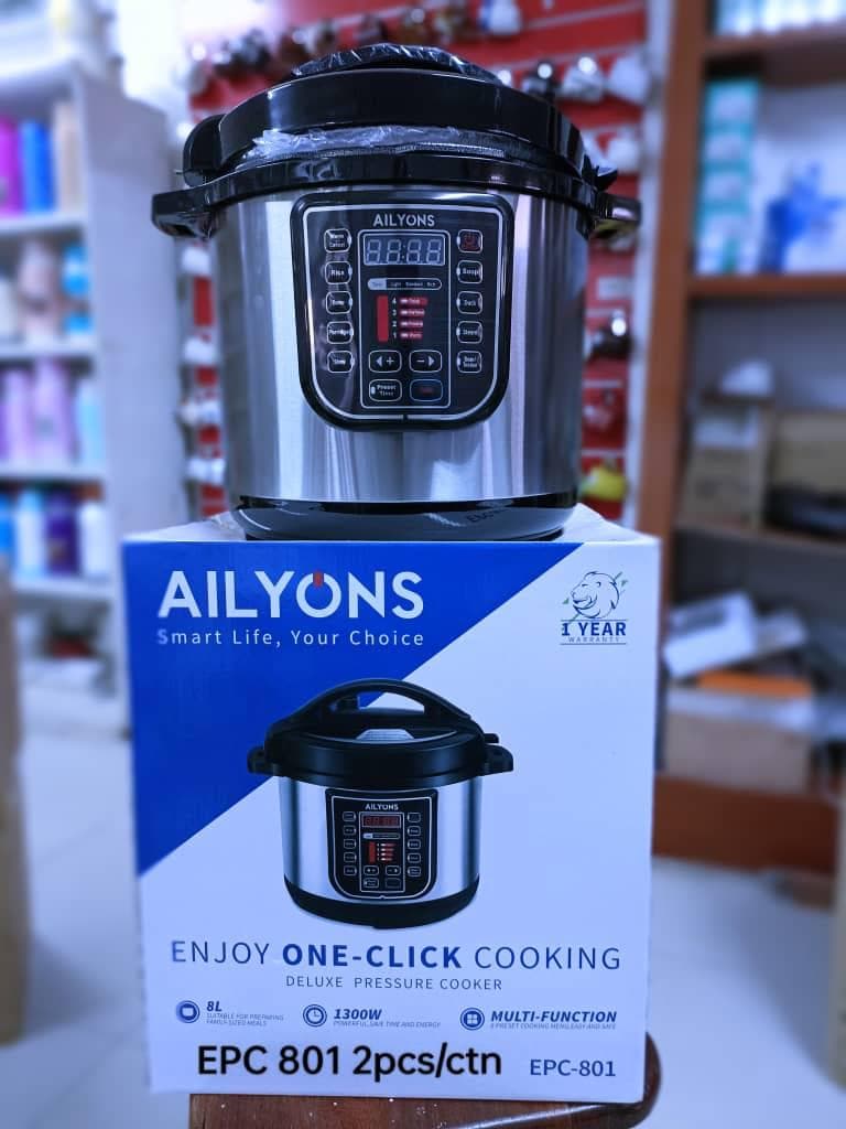 Ailyons EPC-801 8L Electric Pressure Cooker 1300W
