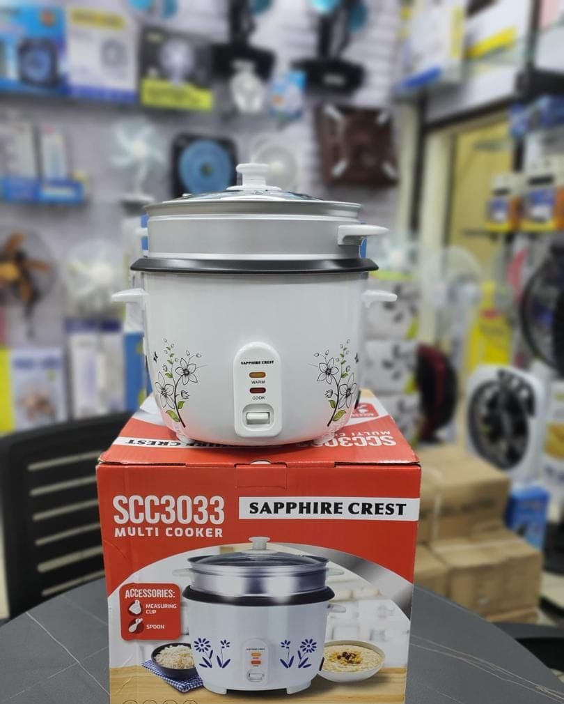 Sapphire Crest SCC3033 3L Multi Cooker Rice Cooker