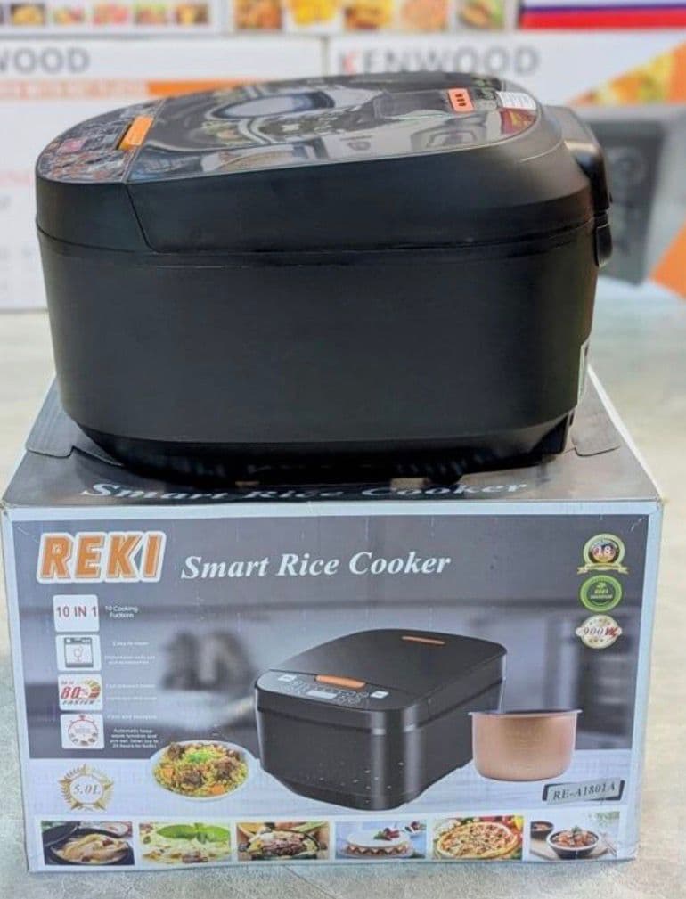 REKI RE-4180 5L Smart Rice Cooker 10 in 1 900W
