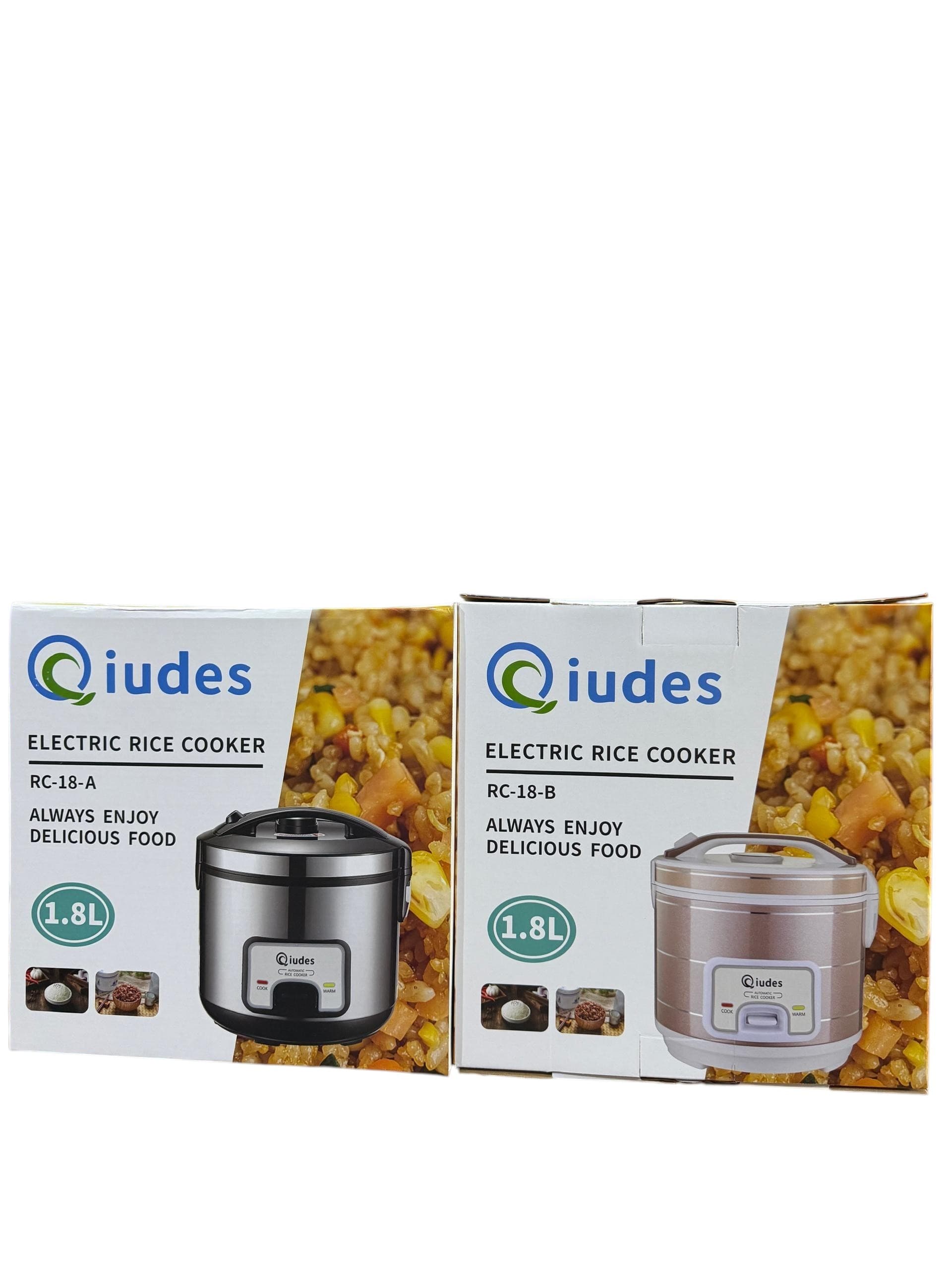 Qiudes RC-18 1.8L Electric Rice Cooker Cook Keep Warm