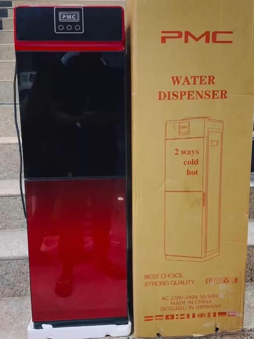 PMC Water Dispenser 2 Ways Hot Cold with Cabinet Tanzania