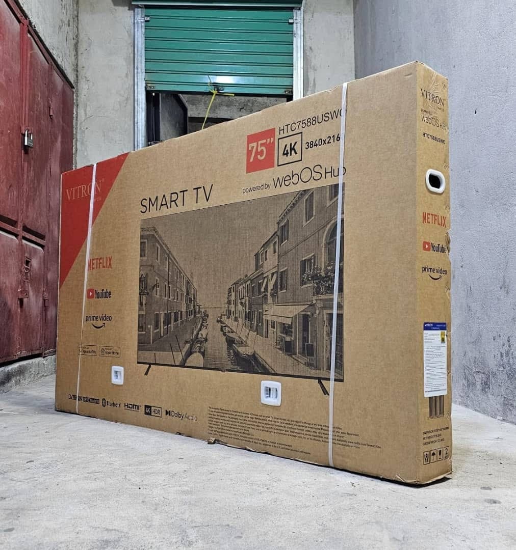 Vitron HTC7588USWO 75 Inch 4K Smart TV WebOS Tanzania
