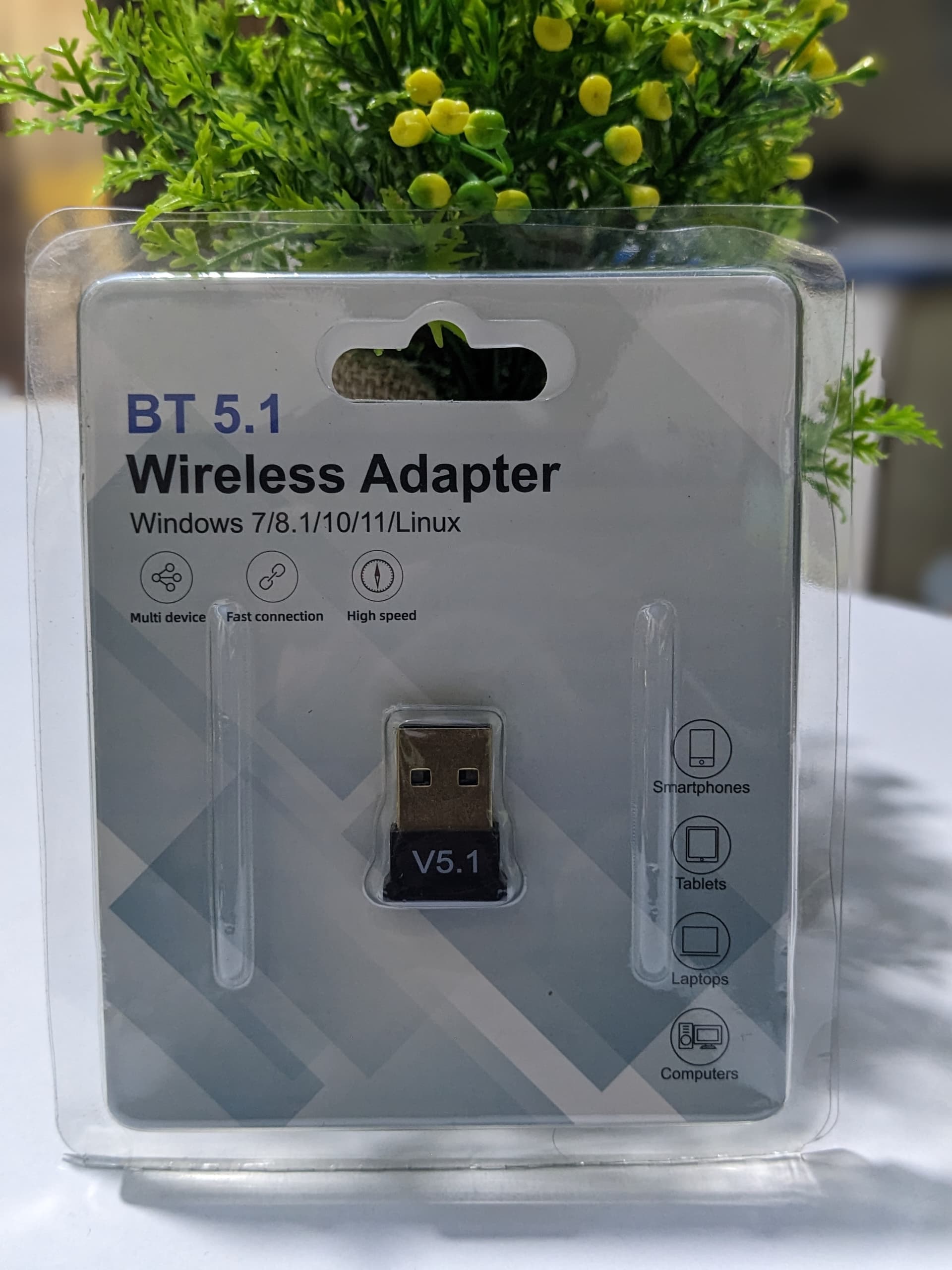 BT 5.1 Bluetooth USB Adapter Wireless Dongle Windows 11 Tanzania