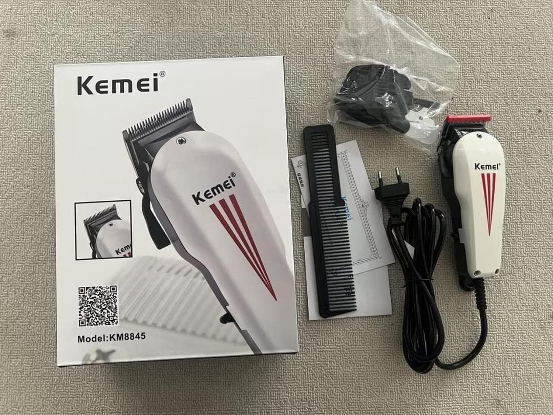 Kemei KM-8845 Hair Clipper Professional Hair Trimmer Tanzania