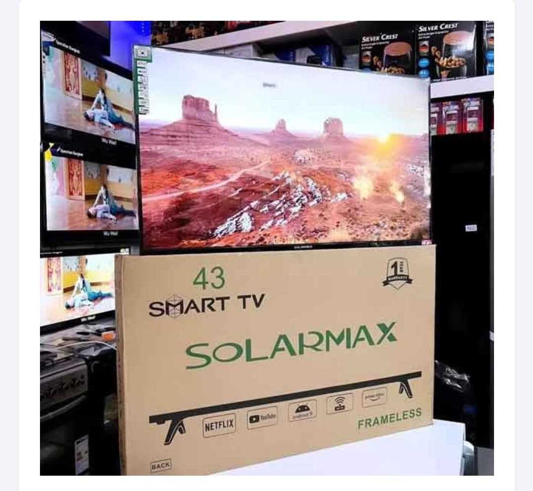 Solarmax 43 Inch LED Television Double Screen