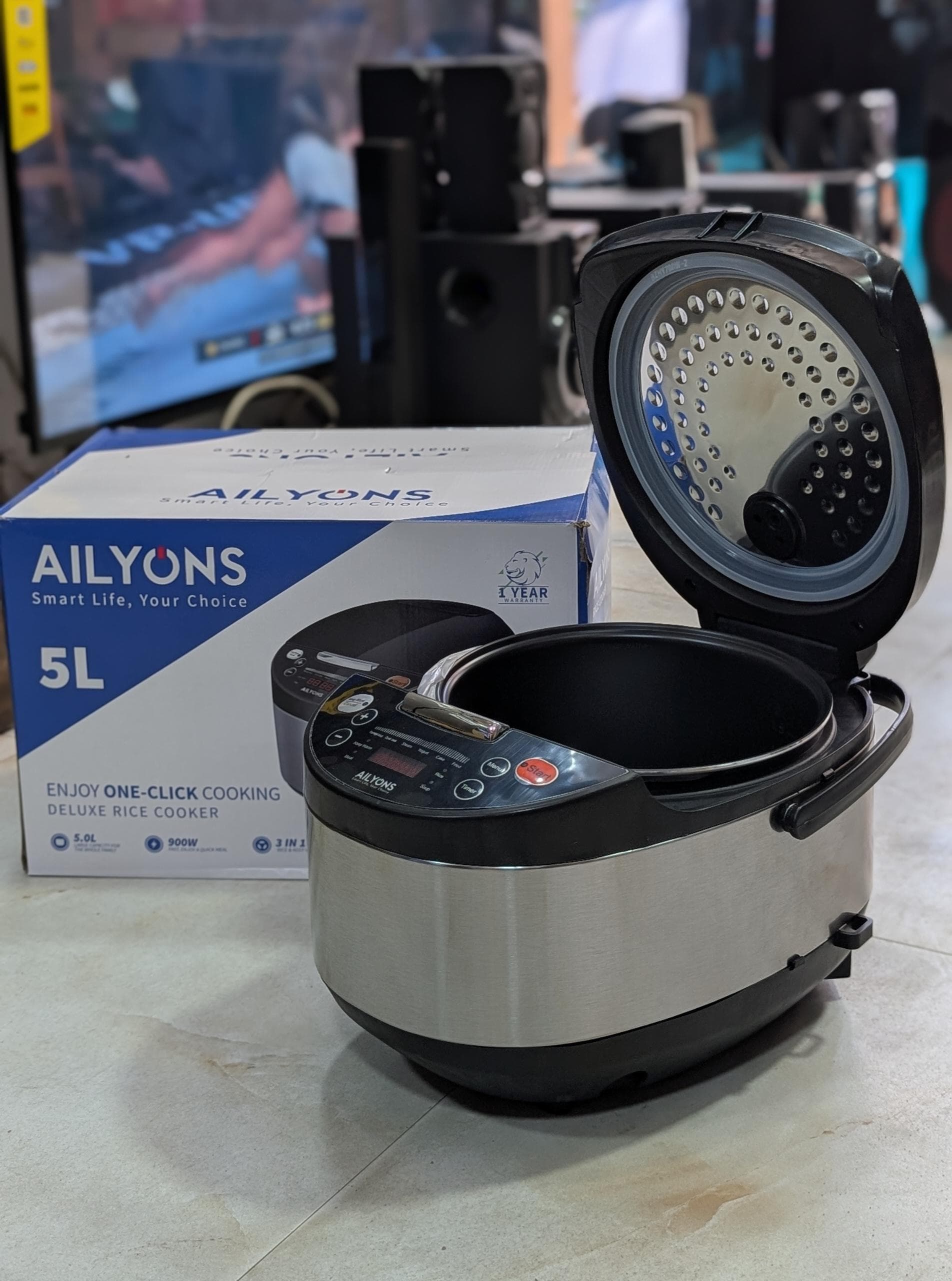 Ailyons Multi Cooker – 5 Liters
