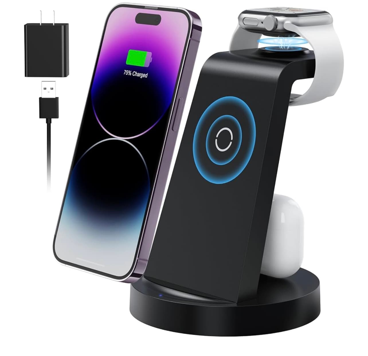 3 in 1 Wireless Charger for iPhone