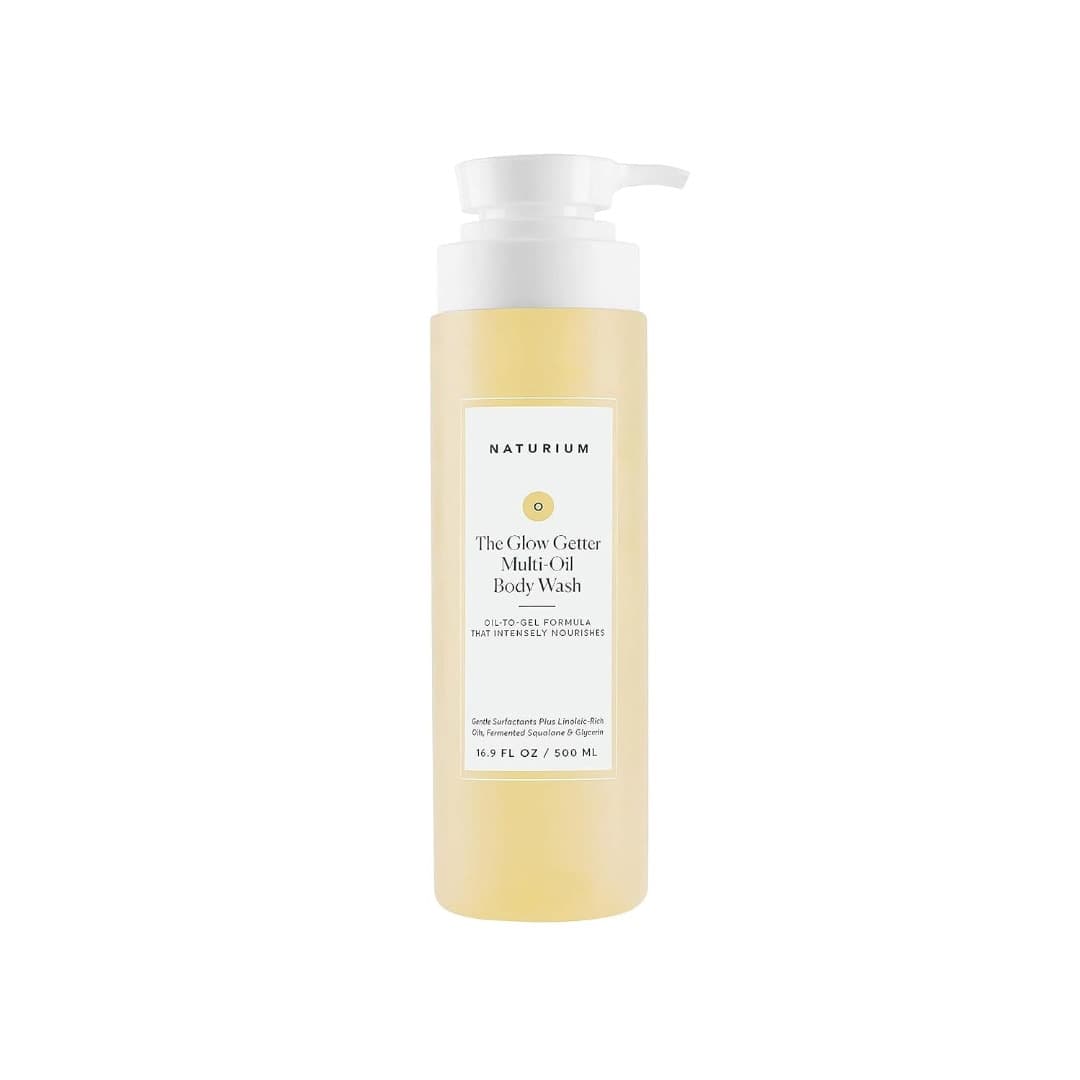 Naturium The Glow Getter Multi-Oil Hydrating Body Wash, Gentle Cleanser,