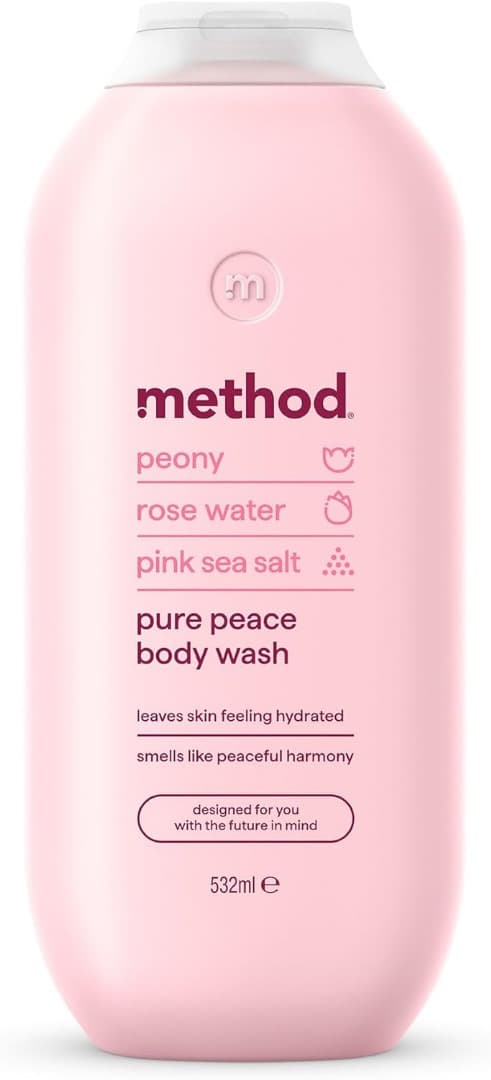 Method Pure Peace Body Wash (Peony, Rose Water & Pink Sea Salt)