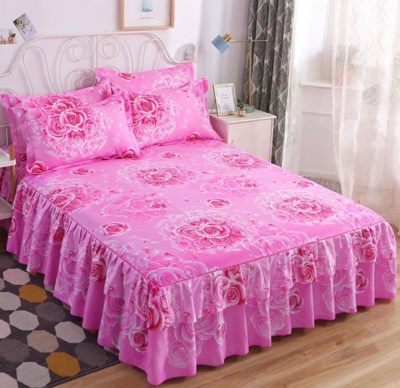 1.BED SKIRT, 2 FORONYA,6/6