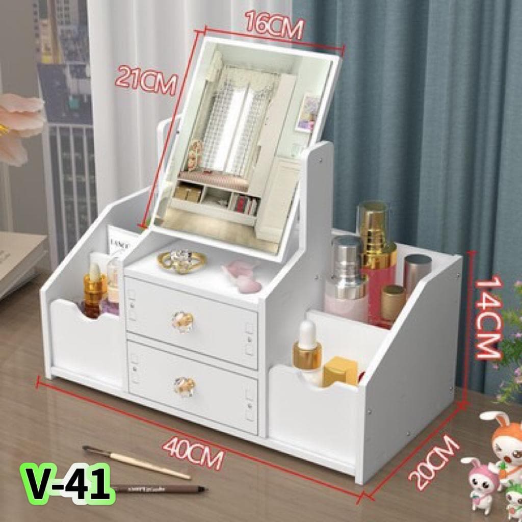 MIN DRESSING TABLE & COSMETICS ORGANIZER