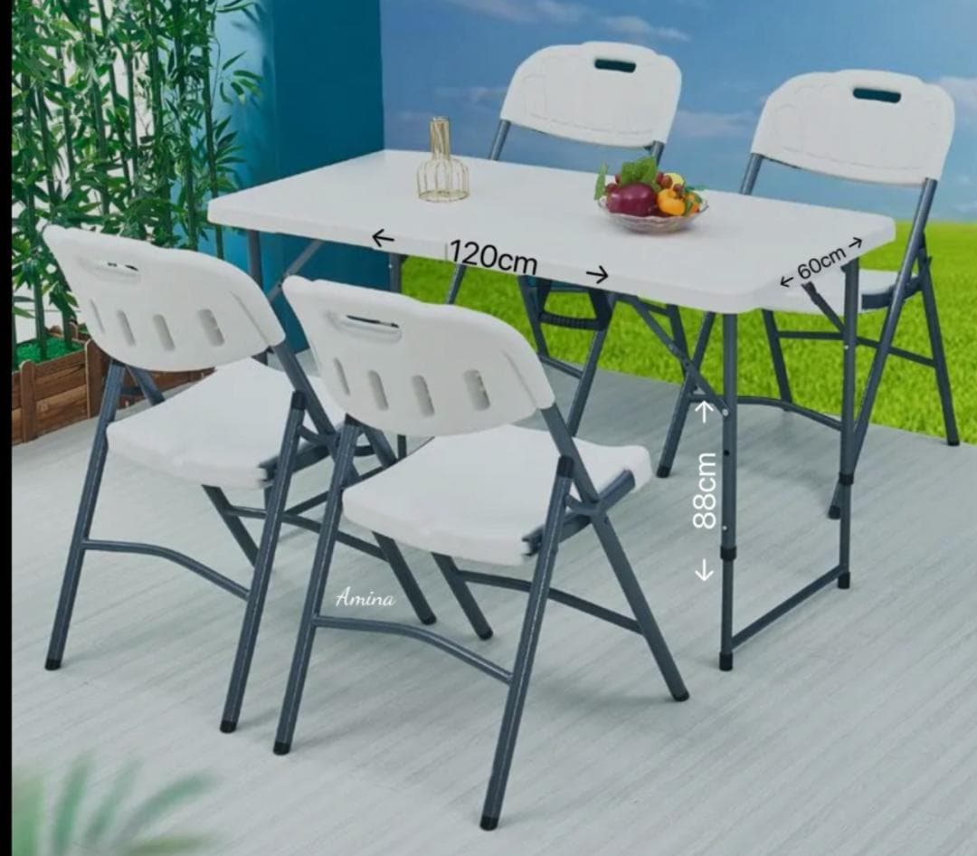 PORTABLE FOLDING TABLE
