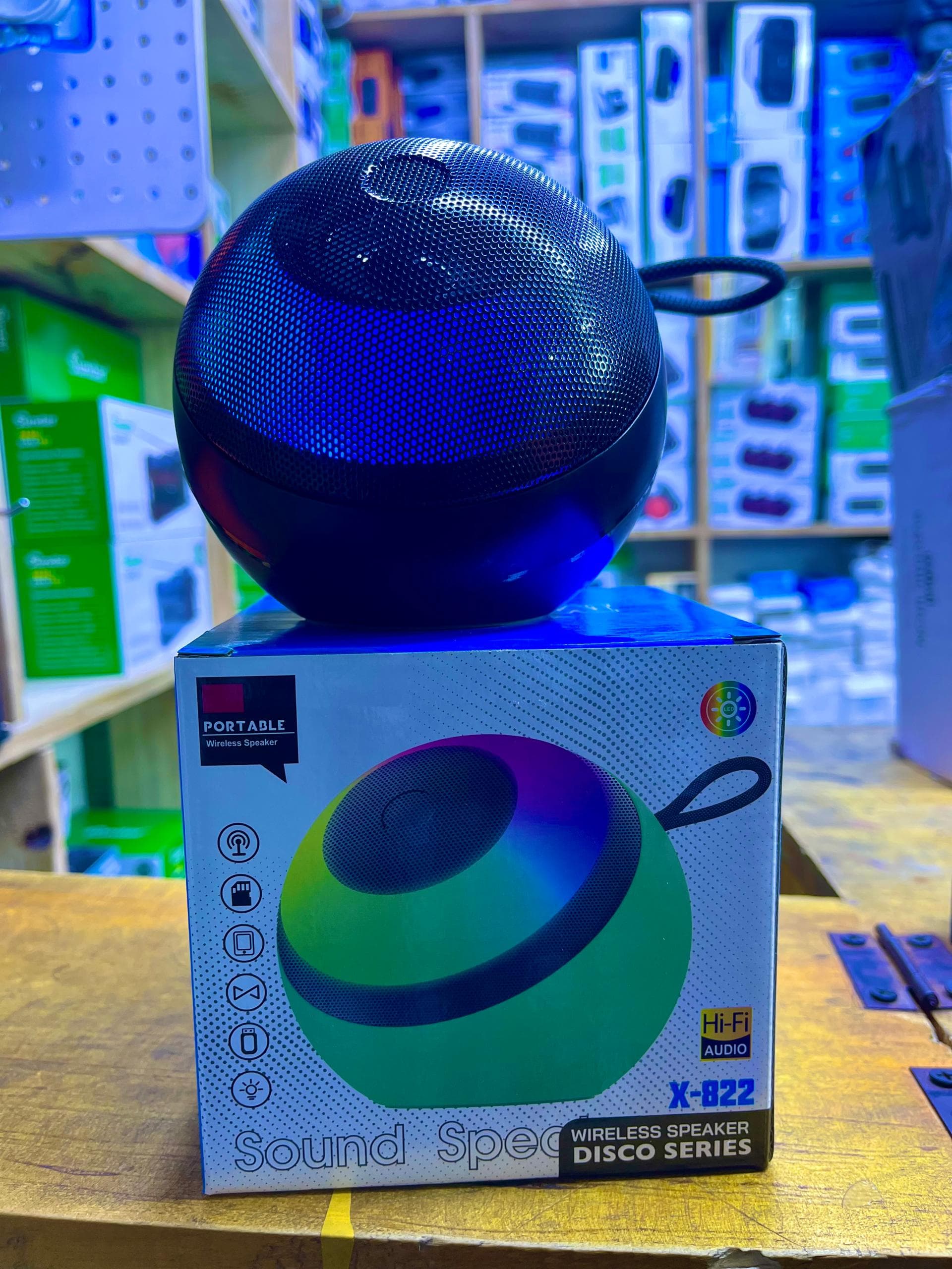 PORTABLE WIRELESS SPEAKER