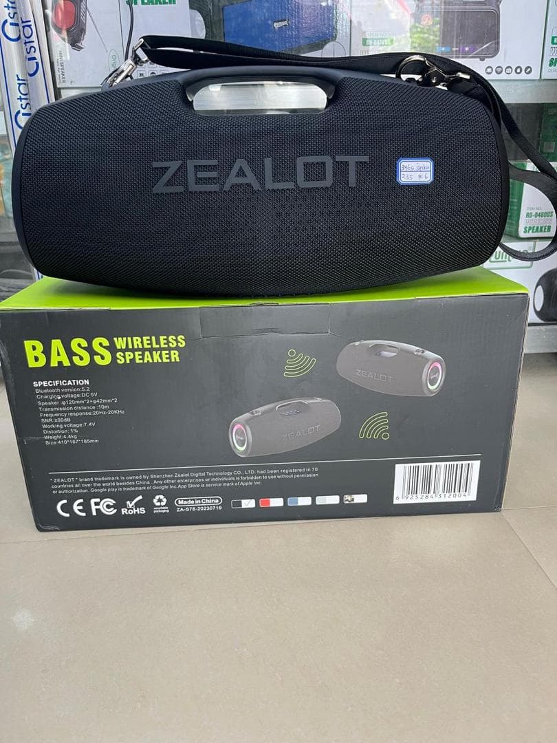 ZEALOT BASS WIRELESS SPEAKER S78
