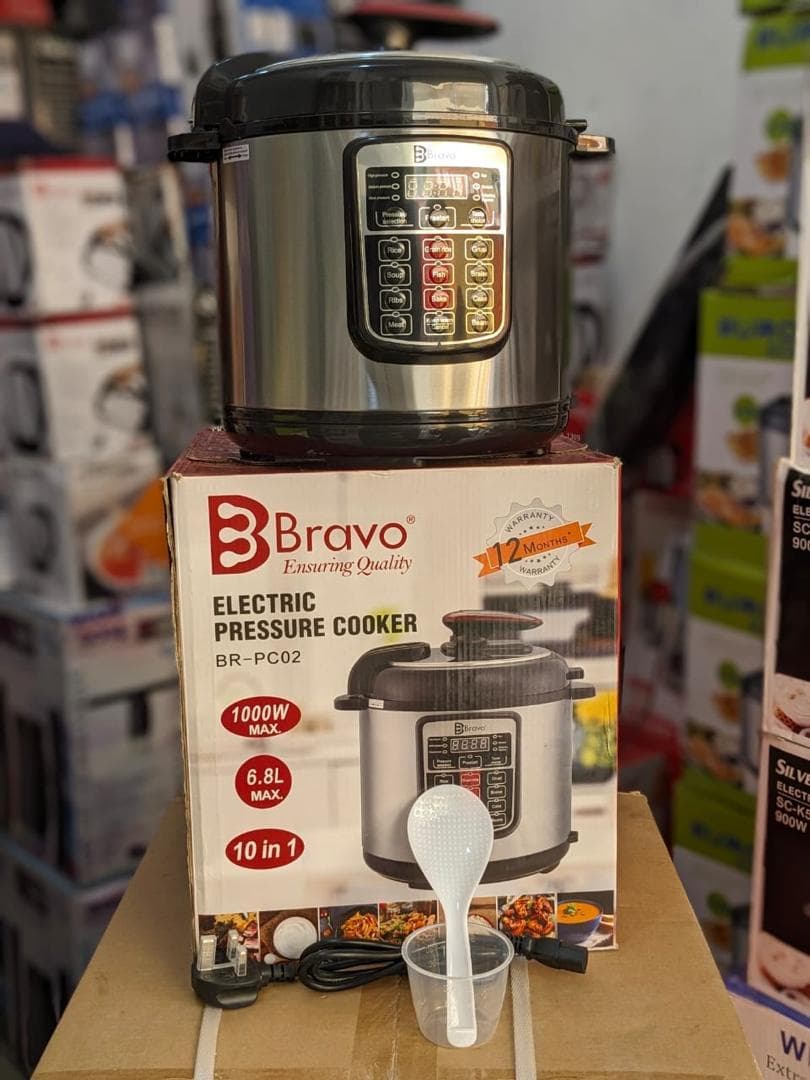 BRAVO PRESSURE COOKER 6.8L