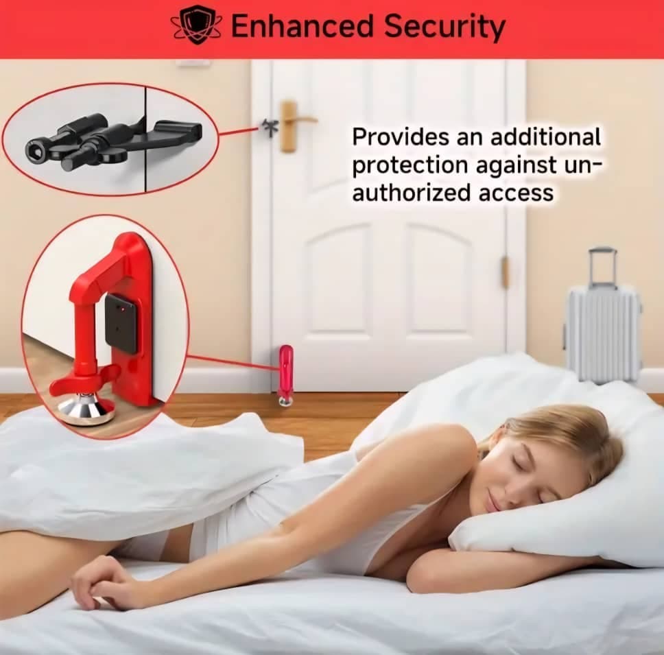 PORTABLE ALARM DOOR