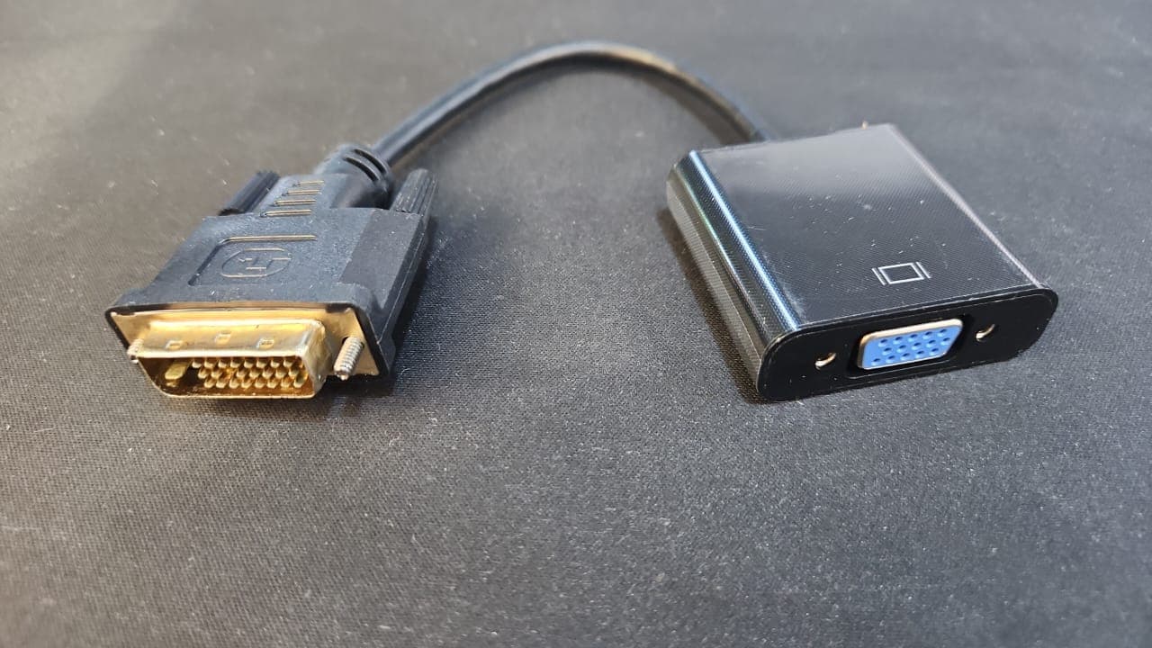 DVI TO VGA CABLE ADAPTER