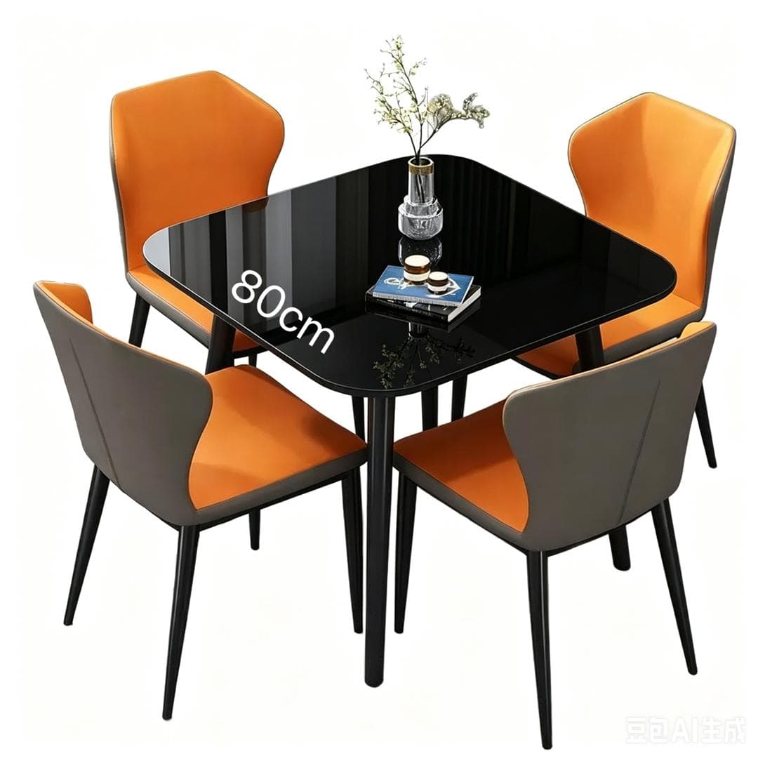 Modern 4-Seater Dining Set