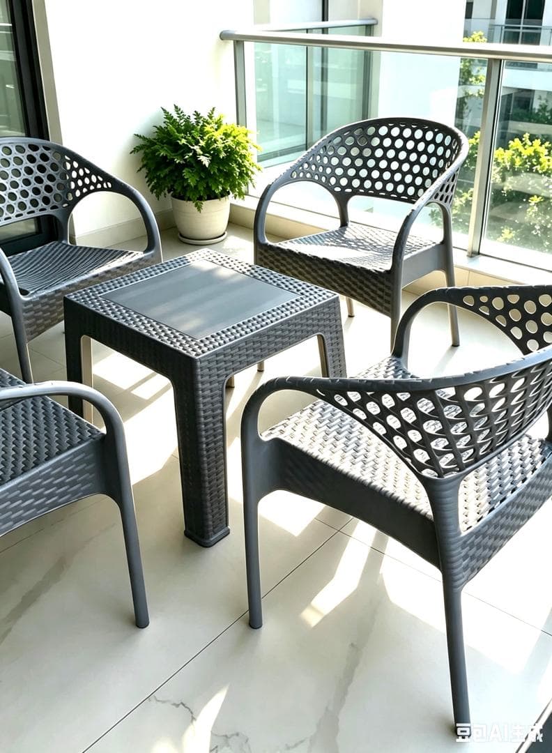 SET OF CHAIR AND TABLE