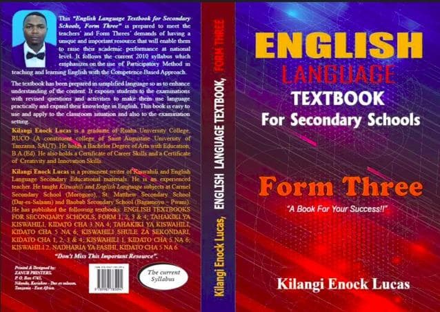 English Language Textbook for Secondary Schools - Form Three